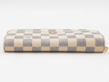 Louis Vuitton Sarah Damier Azur White Wallet Aa1025orzsa