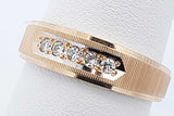 0.1cttw Diamond Ring In 14k Yellow Gold 4 Grams Size 7.5 Eb0926oirde
