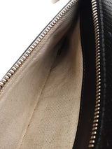 Gucci Embossed Black Leather Sling Bag Eb0326prxsa