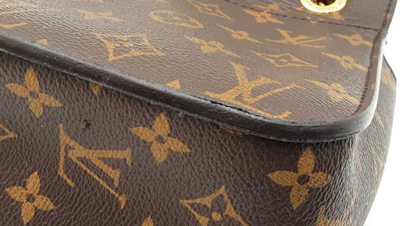 Louis Vuitton Passy Chain Shoulder Bag In Monogram Coated Canvas Fw0825erxdu