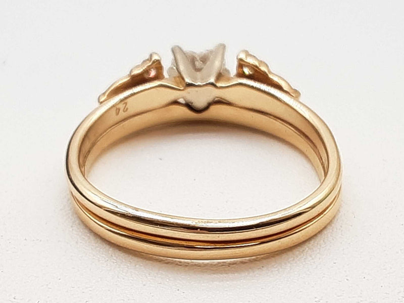 0.35 Cttw Diamonds 14k Yellow Gold 3.7g Ring Size 6 Do0524lrsde
