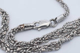 2.8cttw Diamond Pendant Necklace 14k White Gold 27.6 Grams 17 Inch Eb0326oxrxdu