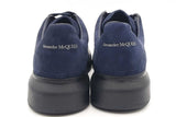 Alexander Mcqueen Oversized Navy Blue Suede Sneakers Size 43 Eb0126lxzsa