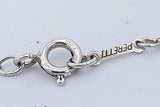 Tiffany & Co. Elsa Peretti 925 Bean Pendant Necklace 7.9 Grams 17 In Eb0926lrxde