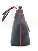 Louis Vuitton Marine Rouge Grained Calfskin Lockme Go Tote Bag Eb0526liixsa