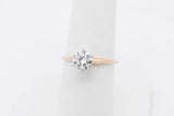 0.75ctw Diamond Ring In 14k Yellow Gold 1.7 Grams Size 6.5 Eb0226sxzsa