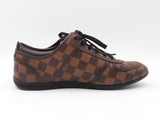 Louis Vuitton Trainers In Damier Ebene Coated Canvas Size Eu 38.5 Fw0126oxzdu