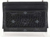 Mcm Card Case In Visetos Black Aa1025pzsa