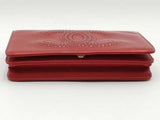 Chanel Patent Strass Cc Wallet On Chain Red Aa1026rzxsa