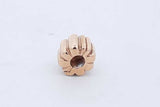 Pandora 14k Yellow Gold Ribbed Clip Charm 2.1 Grams Eb0526lorde