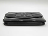 Chanel Vintage Timeless Black Patent Leather Wallet On Chain Sd0625lozdu