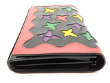 Yves Saint Laurent Ysl Butterfly Cut Out Black Wallet On Chain Do0726wxzde