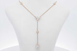 1.13cttw Lab Grown Diamond Pendant Necklace In 14k Yellow Gold 2.6g Eb0826ixzsa