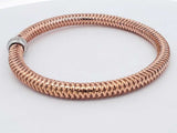 .44 Cttw Diamond 18k Yellow Gold 13.3 G Woven Bracelet 7 In Aa0226lozxsa