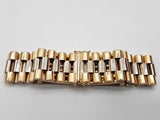 Blue Sapphires 11.70 Cttw Diamonds 14k Gold 81.3g Bracelet 8.25 In Do0725exzxde