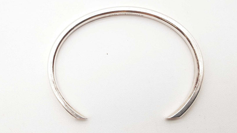 Tiffany & Co Sterling Silver 27.5g 6.5 In Makers Bangle Lhwxzde 14402007953