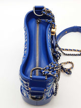 Chanel Gabrielle Blue Tweed Crossbody Bag Eb0326orxzde