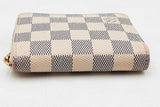 Louis Vuitton Damier Azure Zippy Coin Purse Wallet Eb1125lrxdu