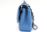 Chanel Chevron Quilted Caviar Leather Double Flap Shoulder Bag Eb0626wrxzsa