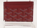 Goyard Card Holder Red Wallet Aa1225owzsa