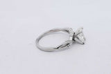1.16ctw Lab Grown Emerald Cut Diamond Ring In Platinum 5.1g Size 8.5 Eb0826pxzsa