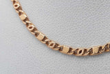 14k Yellow Gold Link Chain Necklace 7.3 Grams 20 Inch Eb0826pirsa
