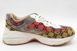 Gucci Monogram Multicolor Canvas Rhyton Sneakers Gucci Size 8 Eb0626lxzde