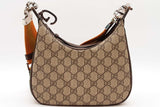 Gucci Gg Supreme Canvas Web Attache Shoulder Bag Eb0426exzde