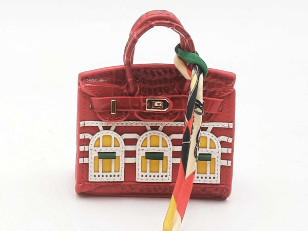 Mini Bag Charm House Red Aa0825esa
