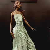 Bronze Statue Lady In Dress Pslrzxsa 144010013196