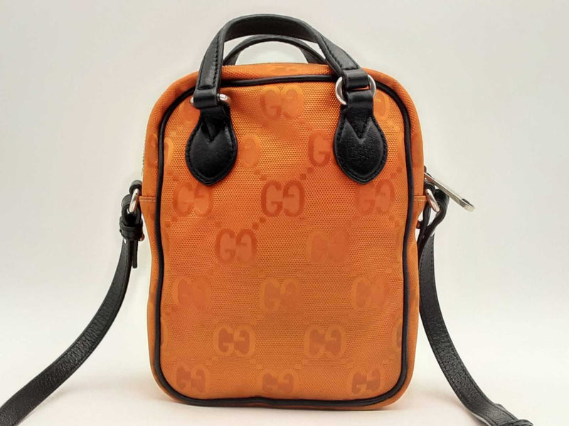 Gucci Off The Grid Nylon Orange Handbag Aa1025przsa