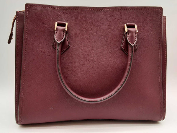 Michael Kors Purple Saffiano Leather Tote Bag Do0924prde