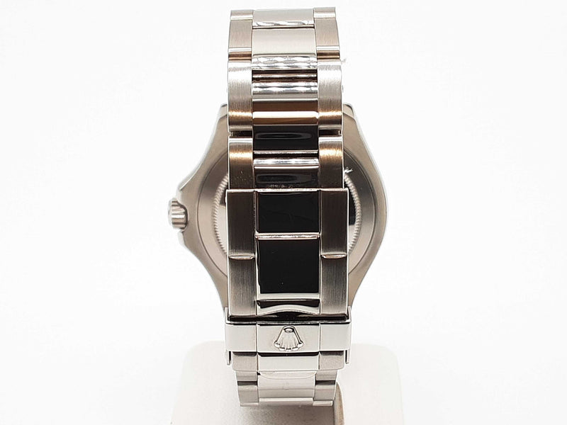 Rolex 40 Yacht-master Silver Dial Platinum Bezel Steel Watch Do0825exzxde