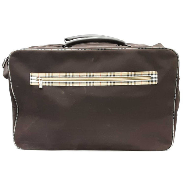 Burberry Brown Plaid Fragrance Travel Bag Sd0525oxsa