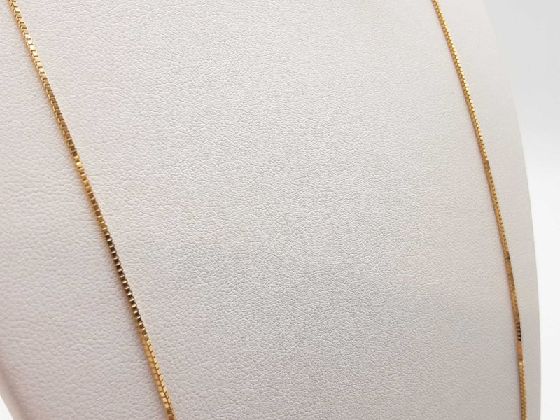 10k Yellow Gold 3.0g Box Chain 30 In Do1224rxde