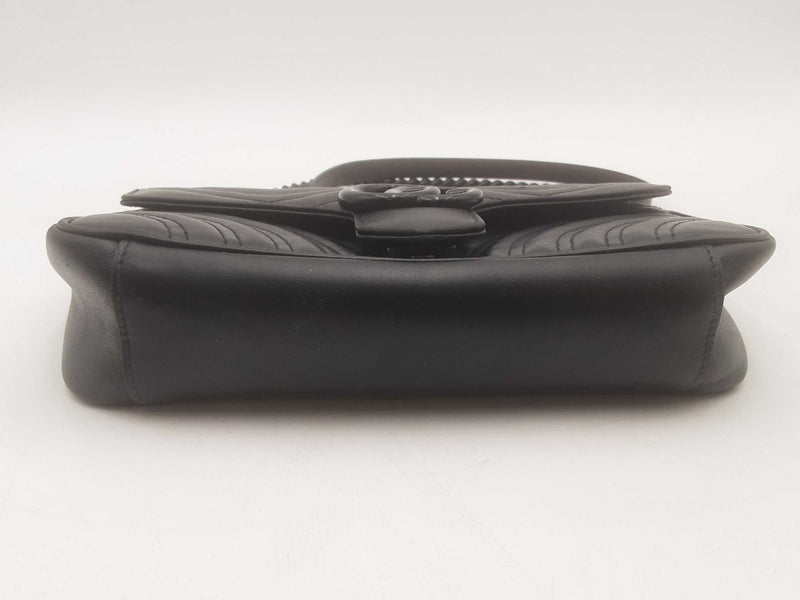 Gucci Gg Marmont Medium Black Shoulder Bag Sd0625irzsa