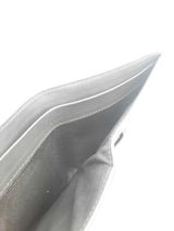 Bottega Veneta Grey Intrecciato Leather Billfold Wallet Eb0226lorsa