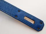 Hermes Birkin 35 Mykonos Blue Togo Gold Hardware Handbag Do1125crxzde