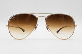 Ray-ban Rb3025 Aviator Classic Gold Frame Sunglasses Sd0626rzdu