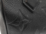 Louis Vuitton 20 Speedy Black Monogram Empreinte Leather Crossbody Bag Do0425lwxzde