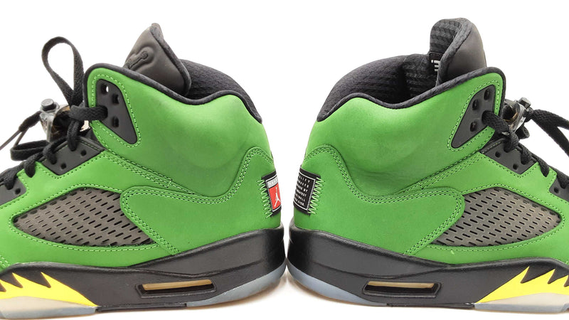 Nike Air Jordan 5 Retro Se "Oregon Ducks" Suede Sneakers Size 10 Fw0825lozdu
