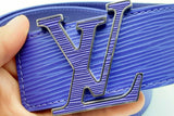 Louis Vuitton Purple Epi Leather Lv Initiales Belt Eb1224orxdu