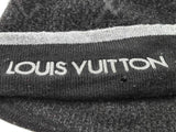 Louis Vuitton Black Logo Wool Beanie Size S Do0825lrxde