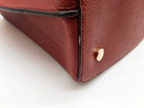 Michael Kors Red Pebbled Leather Arielle Satchel Tote Bag Sd0626wzde