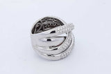 4.0cttw Diamond Ring In 14k White Gold 13 Grams Size 7 Eb0926lrxzde