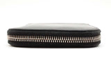 Acne Studios Csarite S Zippered Black Wallet Sd0826lrzde