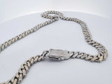 6.22 Cttw Diamond 10k White Gold Cuban Link Chain 72.8 G 20 Inches Aa0925wrxzsa