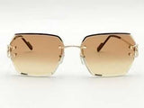 Cartier Ct0466s 004 Gold Sunglasses With Case Aa1026pzxsa