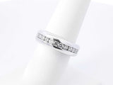 1.62 Cttw Diamond & 14k White Gold Eternity Band 10.2 Gram Size 6.75 Fw0426crxd7