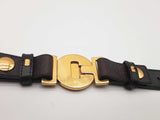 Gucci 263733 204046 Hysteria Guccissima Brown Leather Belt 80/32 Do0424lxzde